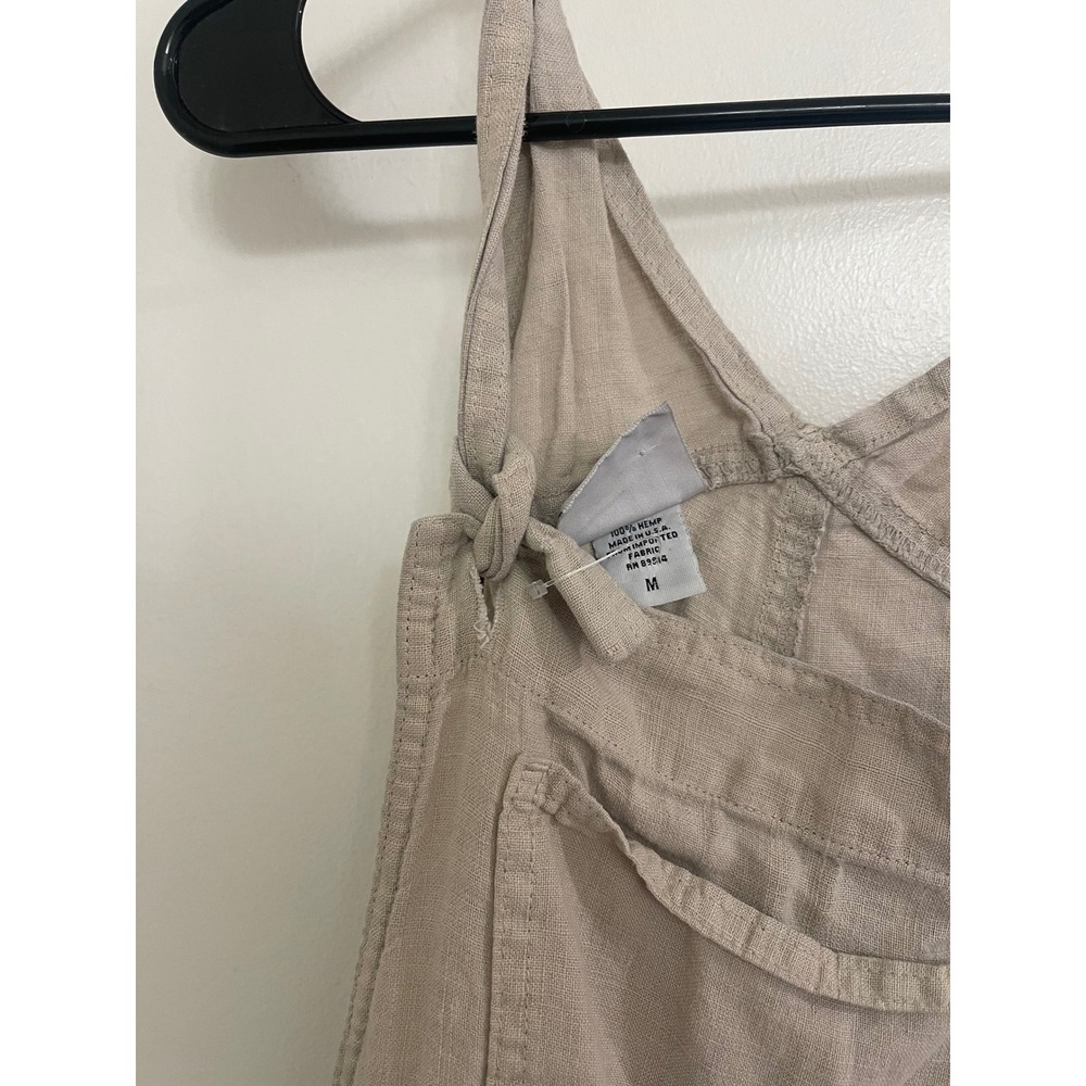 Hemp TSD Two Star Dog Overalls Breathable Granola Hippie Embroidered - Picture 6 of 10